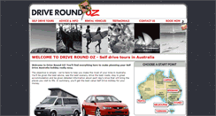 Desktop Screenshot of driveroundoz.com